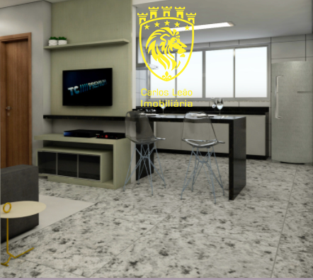 Apartamento com 1 dormitório à venda em Belo Horizonte, no bairro Santa Efigênia